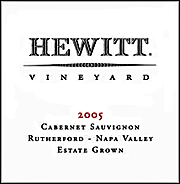 Hewitt 2005 Estate Cabernet